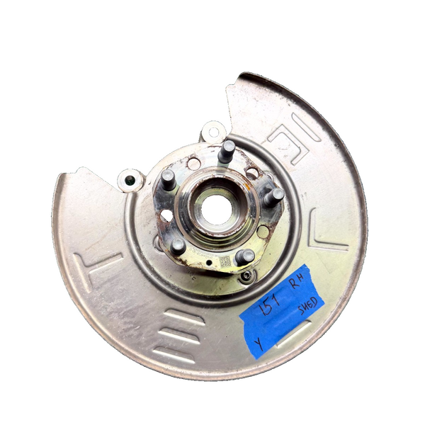 2020-2024 TESLA MODEL Y REAR RIGHT SIDE KNUCKLE SPINDLE HUB OEM, 1188416-00-F
