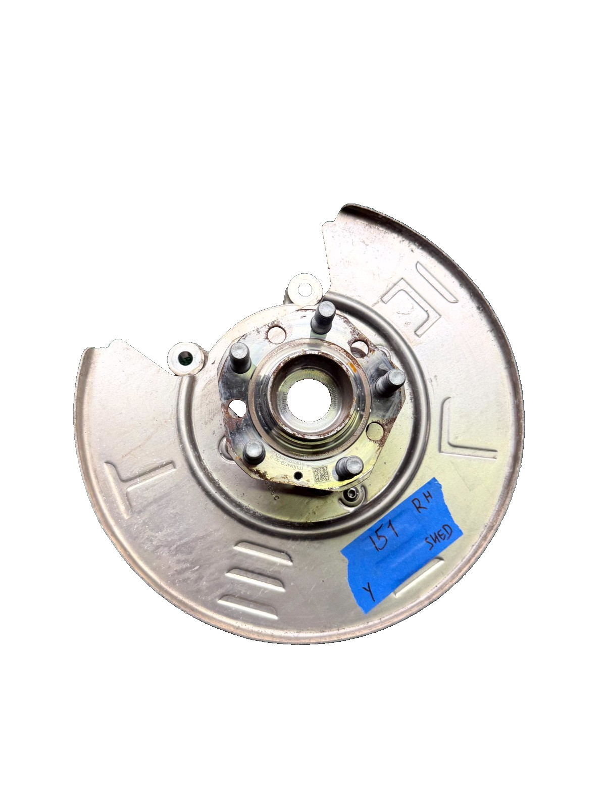 ♦️2020-2024 TESLA MODEL Y REAR RIGHT SIDE KNUCKLE SPINDLE HUB OEM, 1188416-00-F