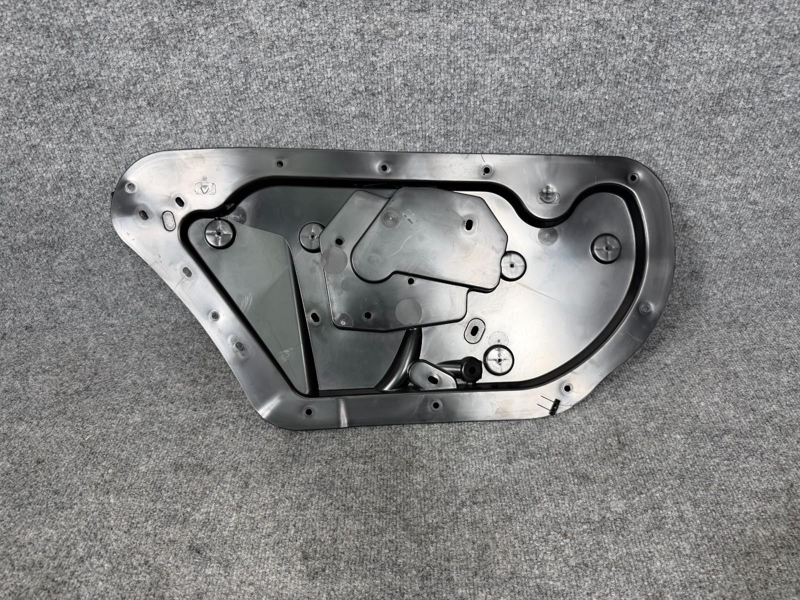 2016-2024 Tesla Model X Rear Left Falcon Door Window Regulator Carrier Panel OEM