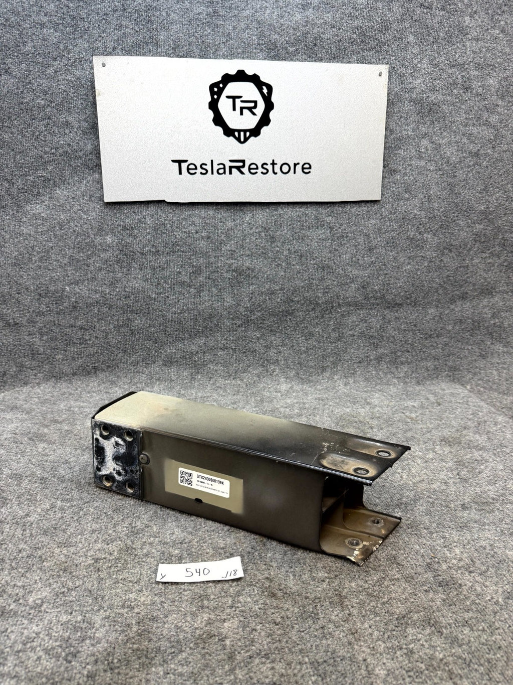 2020 - 2024 TESLA MODEL Y FRONT LOWER REINFORCEMENT RAIL OEM, 1515089-TL-A