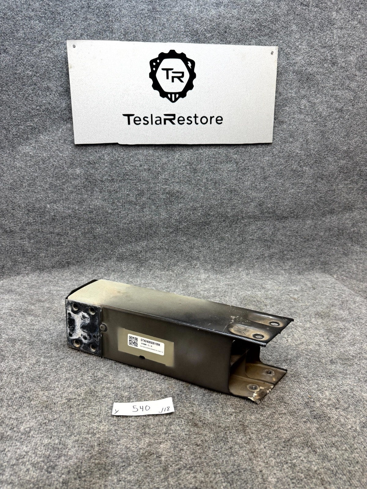 2020 - 2024 TESLA MODEL Y FRONT LOWER REINFORCEMENT RAIL OEM, 1515089-TL-A
