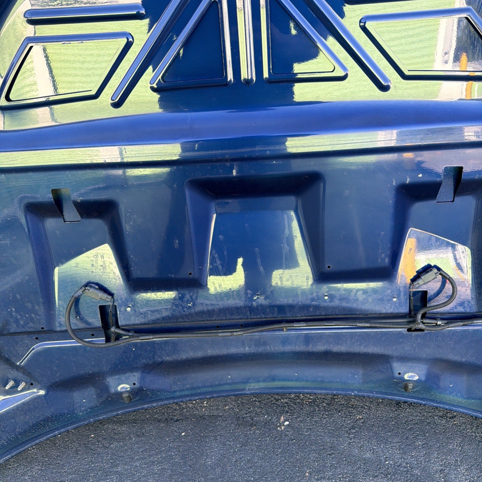 16-20 OEM Tesla Model S Front Frunk Hood Bonnet Lid Panel Shell BLUE
