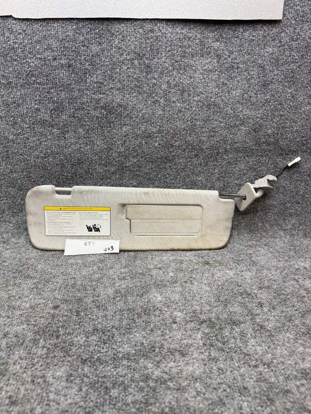 2017 - 2024 TESLA MODEL 3 Y FRONT RIGHT SIDE SUNVISOR SUN VISOR OEM 1490406-01-B