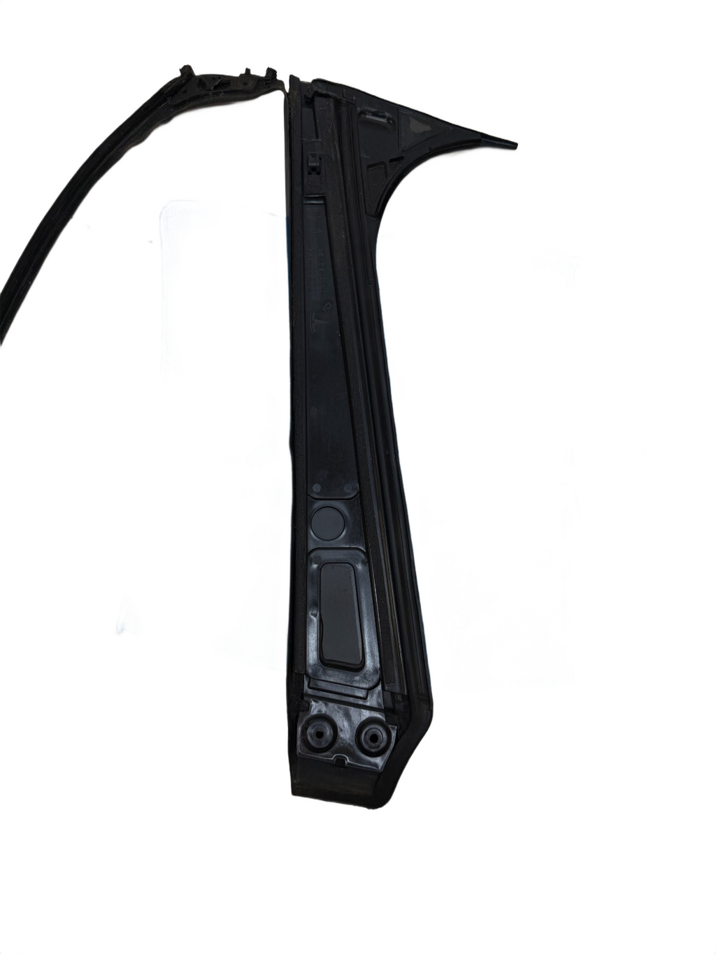 2016-20 Tesla Model X Left Exterior B-Pillar Applique Glass Trim 1032363-00-C