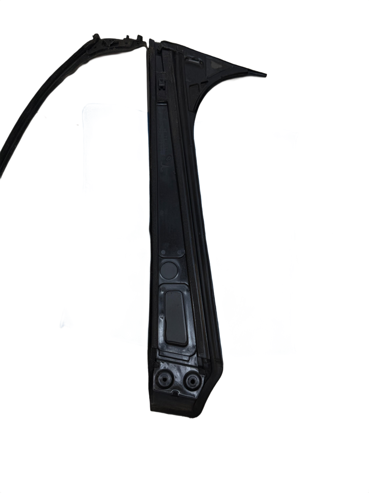 2016-20 Tesla Model X Left Exterior B-Pillar Applique Glass Trim 1032363-00-C