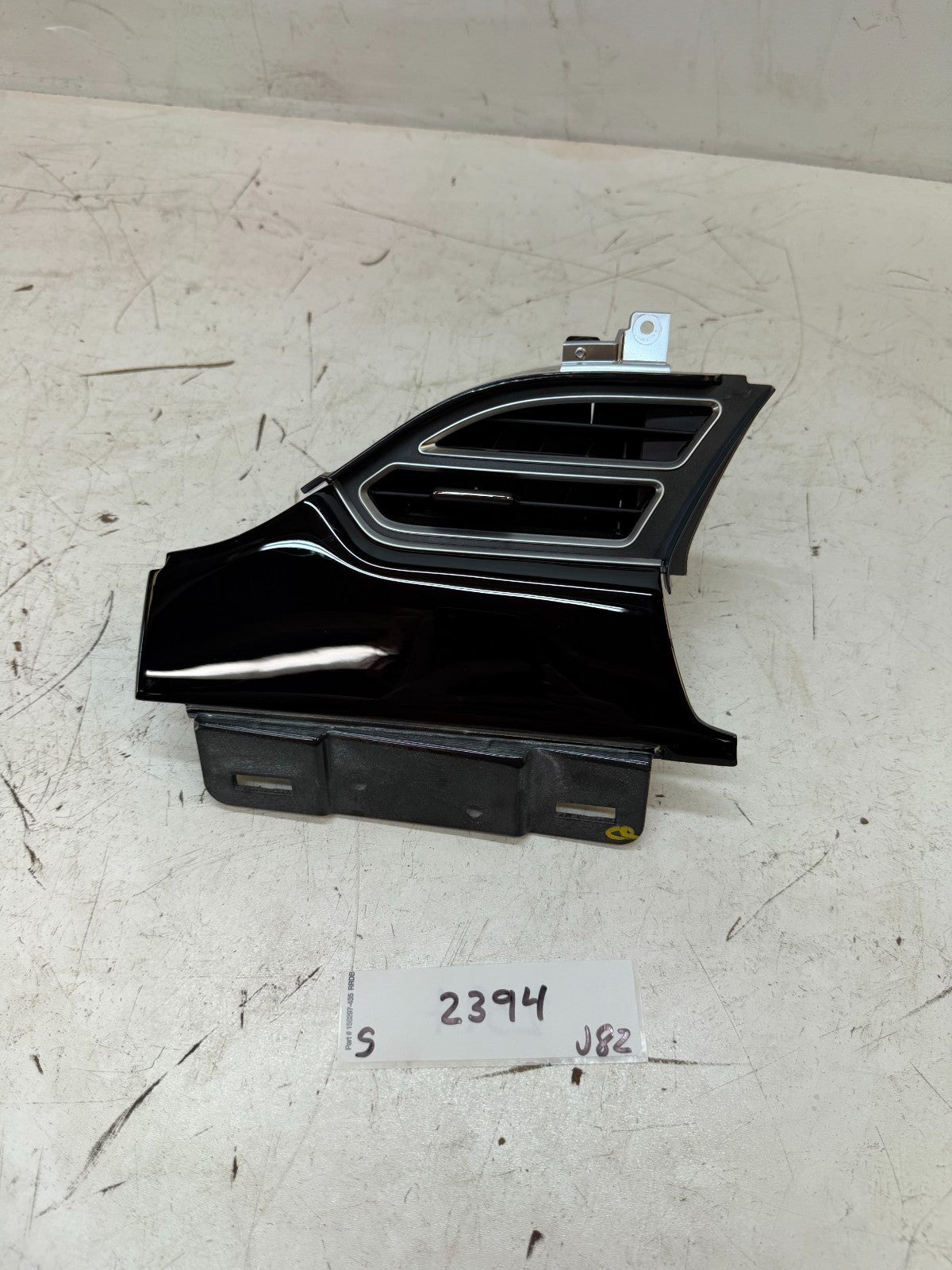 2012-15 Tesla Model S Dash Vent Piano Black Trim LH Side of Cluster 1004518-03-F