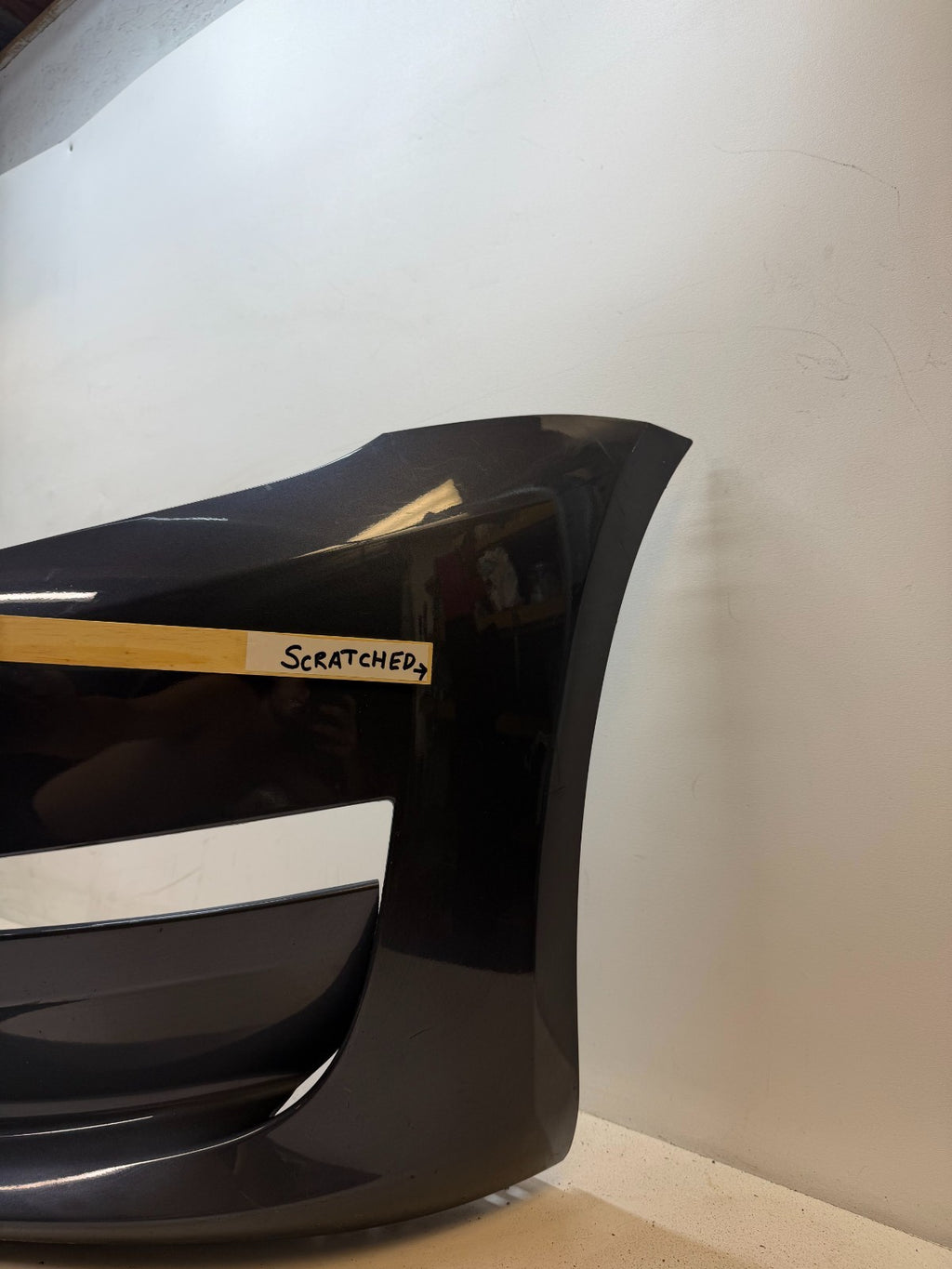 2017-2023 Tesla Model 3 Front Bumper Cover Panel w/o Park Sensor Hole Assembly