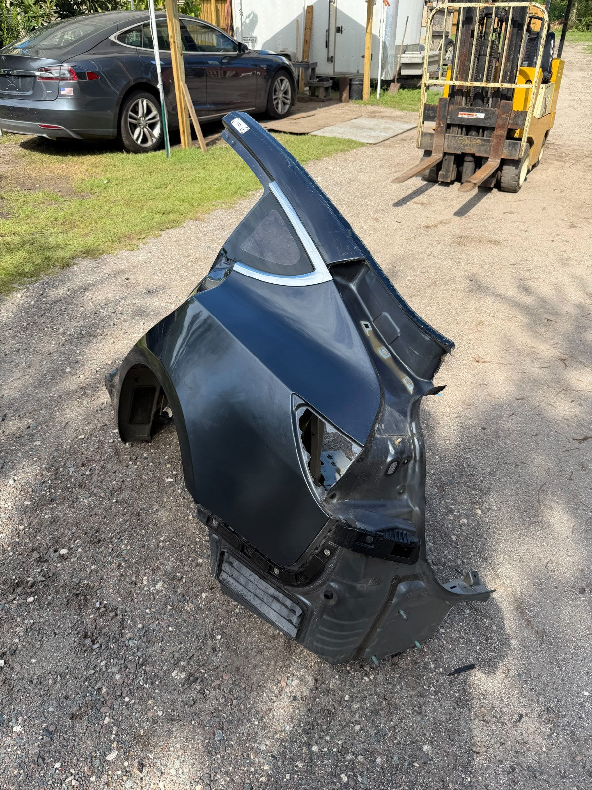 2017-2023 Tesla Model 3 Rear Left Quarter Panel Structural Frame Driver LH