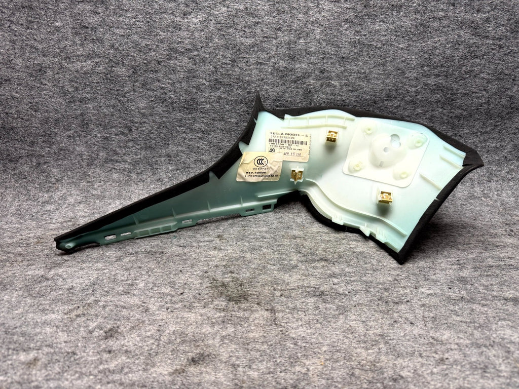 ♦️2012 - 2020 TESLA MODEL S REAR RIGHT SIDE C-PILLAR TRIM COVER OEM 1007458-02-C