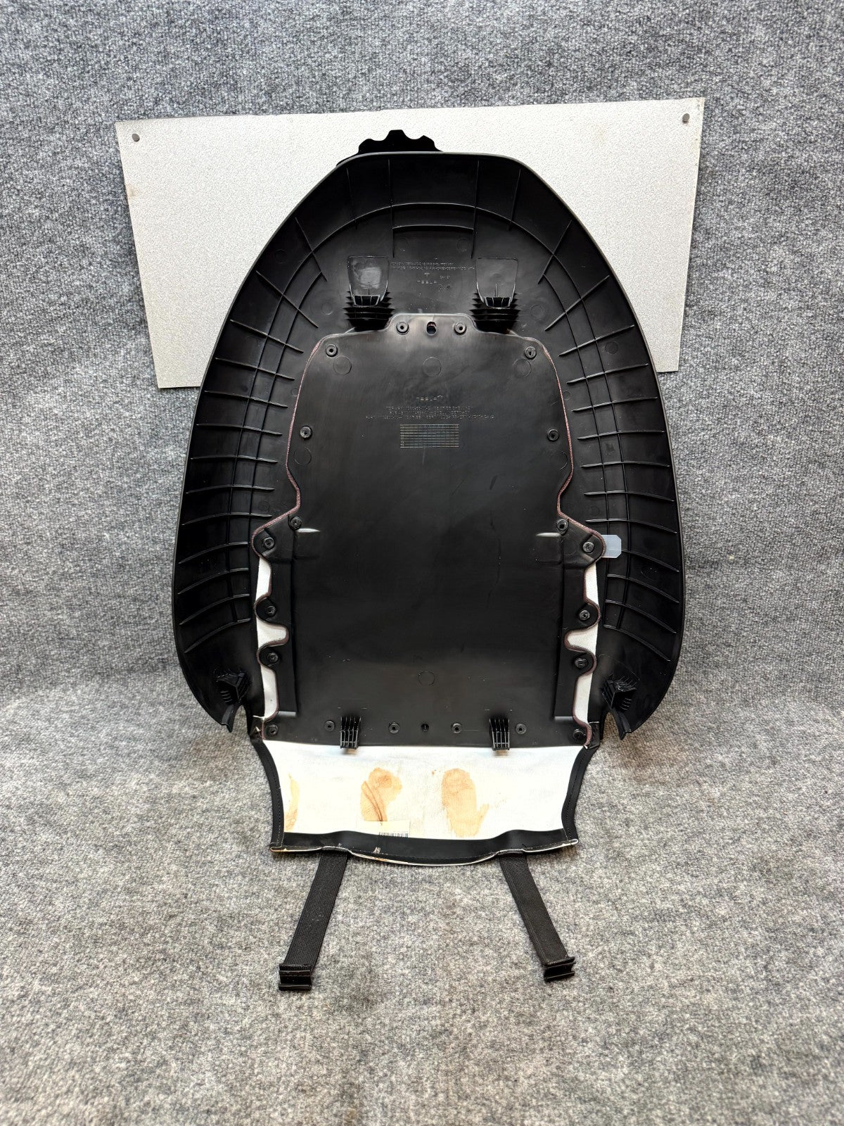 2017 - 2023 TESLA MODEL 3 FRONT LEFT/RIGHT SEAT BACK PANEL TRIM OEM 1104898-00-A