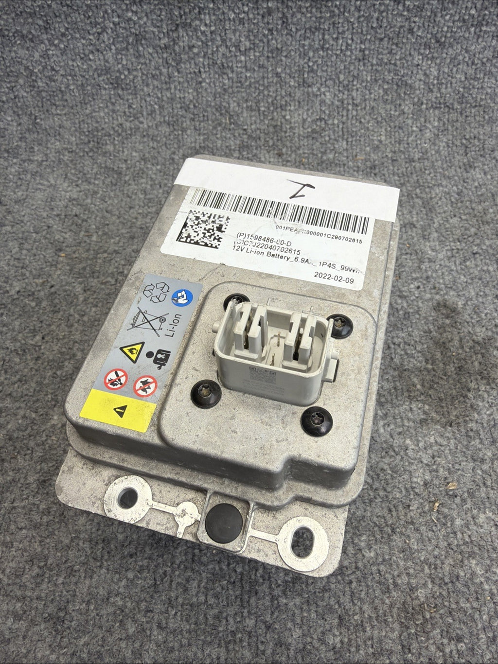 2021-2023 Telsa Li-ion low voltage 16V battery 1598486-00-D OEM