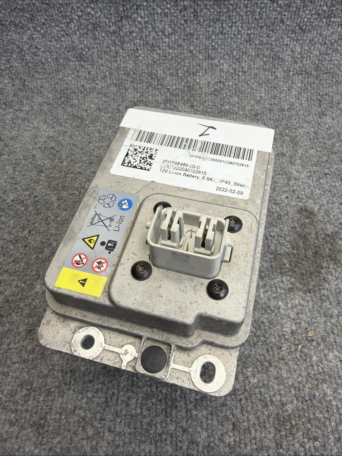 2021-2023 Telsa Li-ion low voltage 16V battery 1598486-00-D OEM