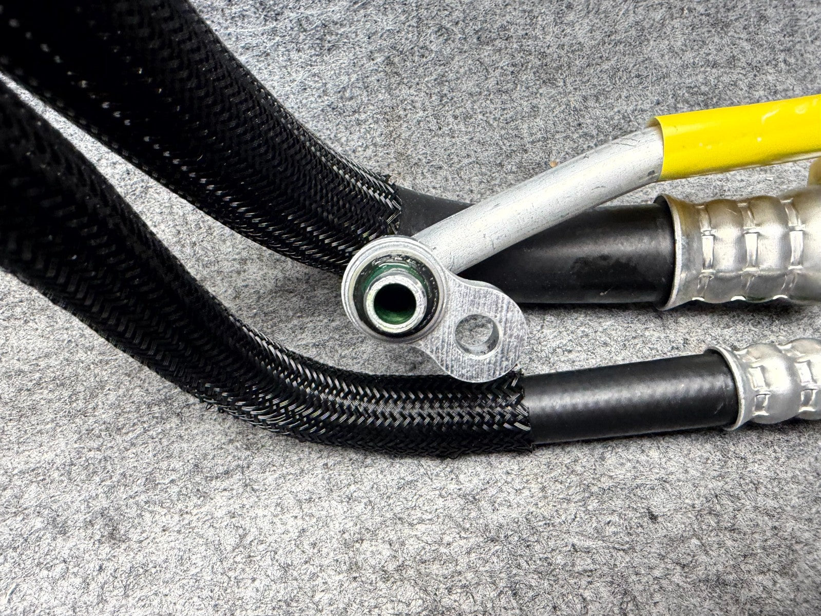 ♦️17-23 TESLA MODEL 3 AC AIR CONDITIONING COMPRESSOR HOSE TUBE OEM, 1502020-00-C