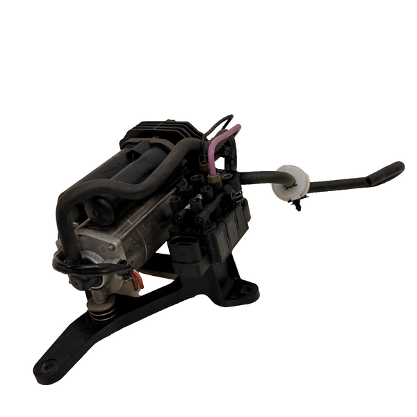 12-15 Tesla Model S Air Suspension Compressor Pump W/ Bracket Asembly 4430203031