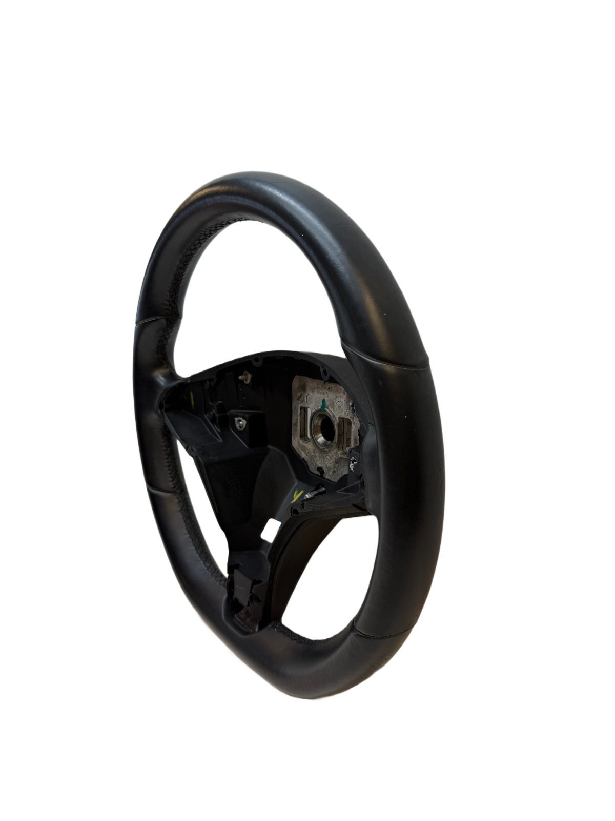 2012-2020 TESLA MODEL S LEATHER STEERING WHEEL ASSEMBLY 1005279-00-D