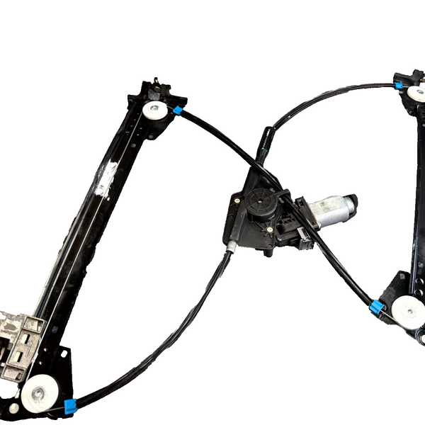 12-20 TESLA MODEL S FRONT LEFT SIDE DOOR WINDOW REGULATOR MOTOR OEM, 600655100