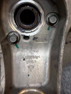 2020-2024 TESLA MODEL Y FRONT LEFT SPINDLE KNUCKLE HUB & SHIELD OEM,1188311-00-E