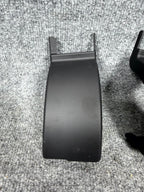 16-20 Tesla Model X Rear Right & Left Side Door Hinge Cover Trim OEM, 104707400G