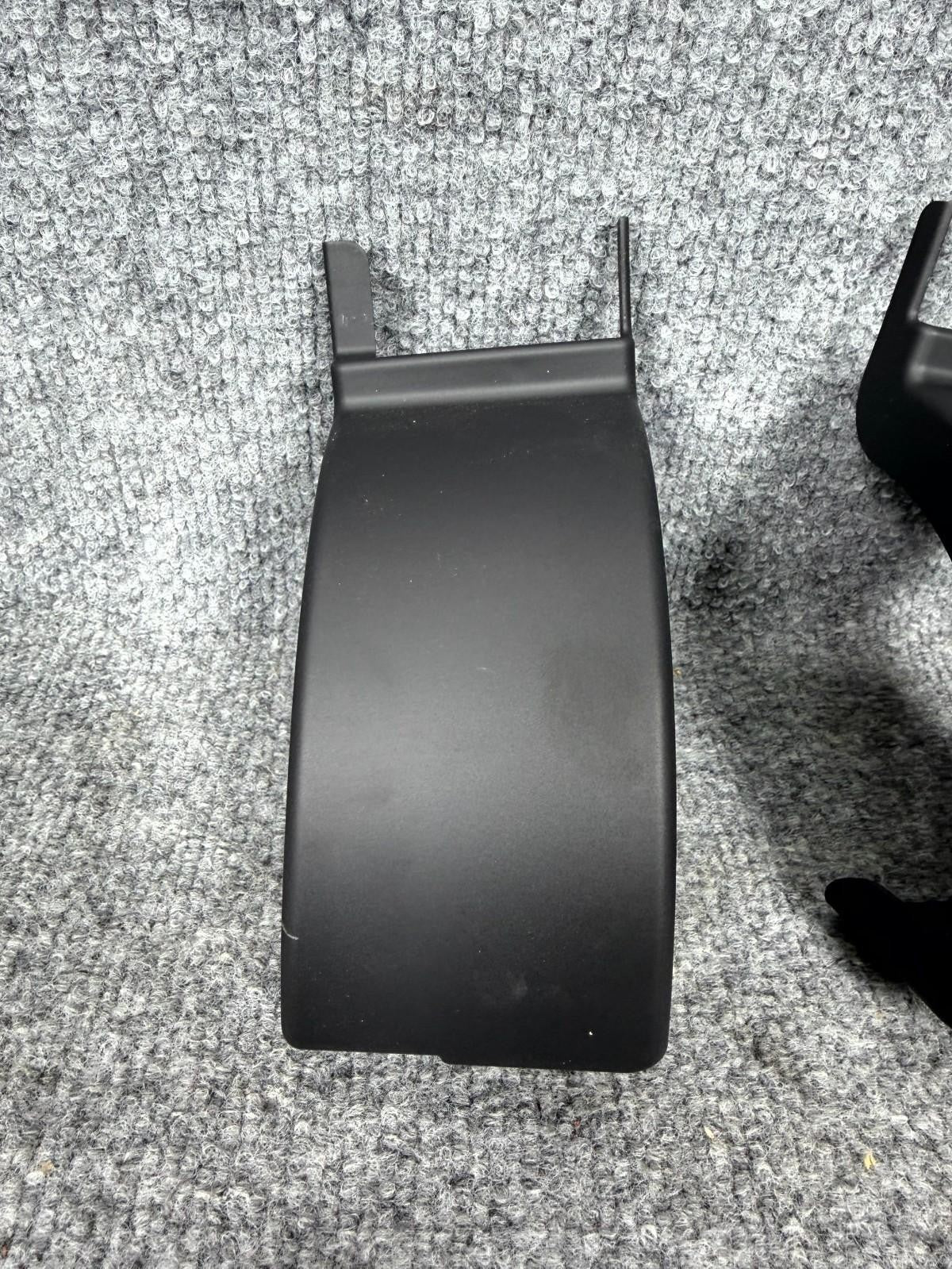 16-20 Tesla Model X Rear Right & Left Side Door Hinge Cover Trim OEM, 104707400G