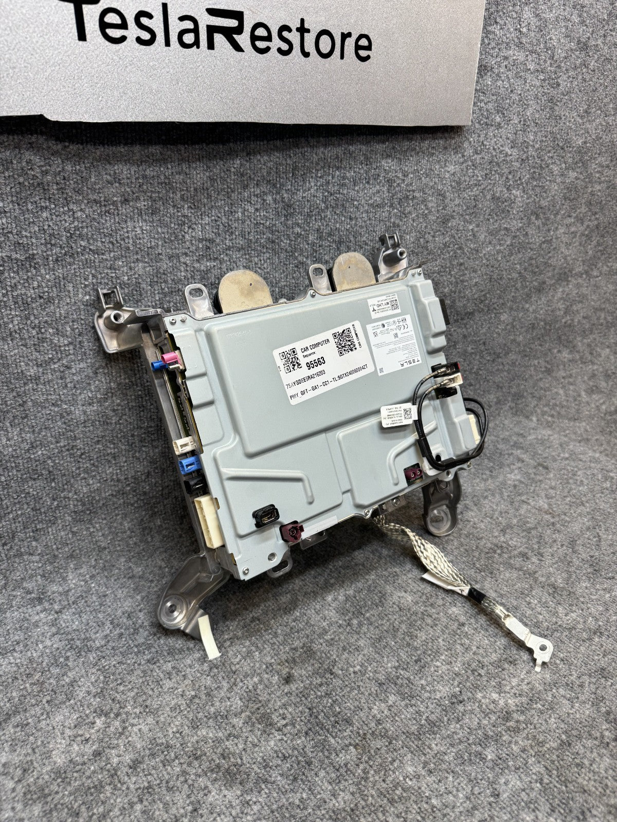 2020 - 2024 TESLA MODEL Y MEDIA COMPUTER CONTROLLER MODULE UNIT OEM, 178741900G
