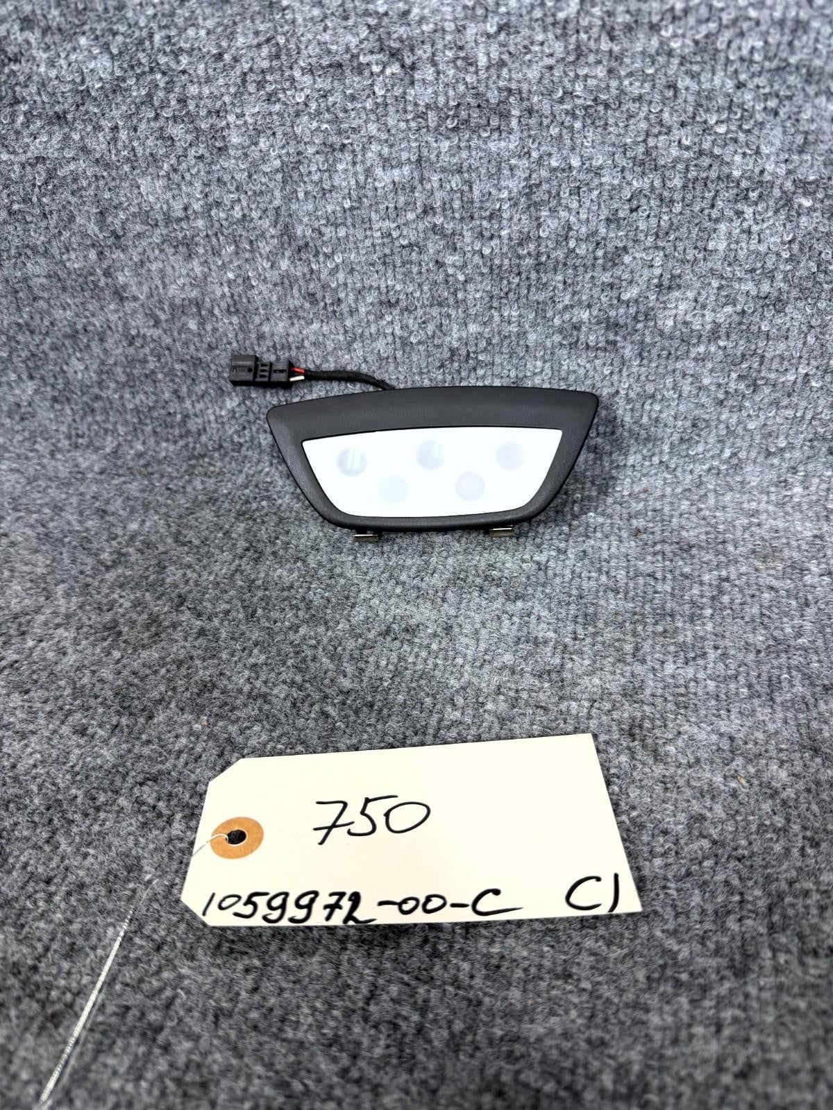 2016-2024 Tesla Model X Center Overhead Dome Map Light OEM, 1059972-00-C