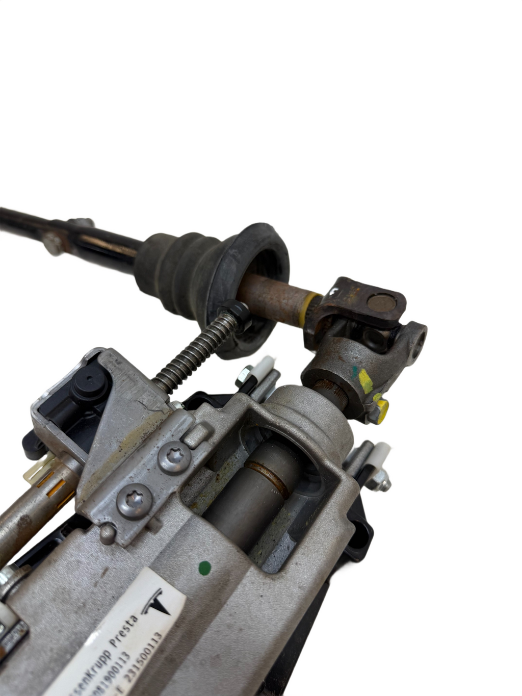 2016-2020 Tesla Model X Steering Column w/ Intermediate Shaft OEM 1027811-00-E
