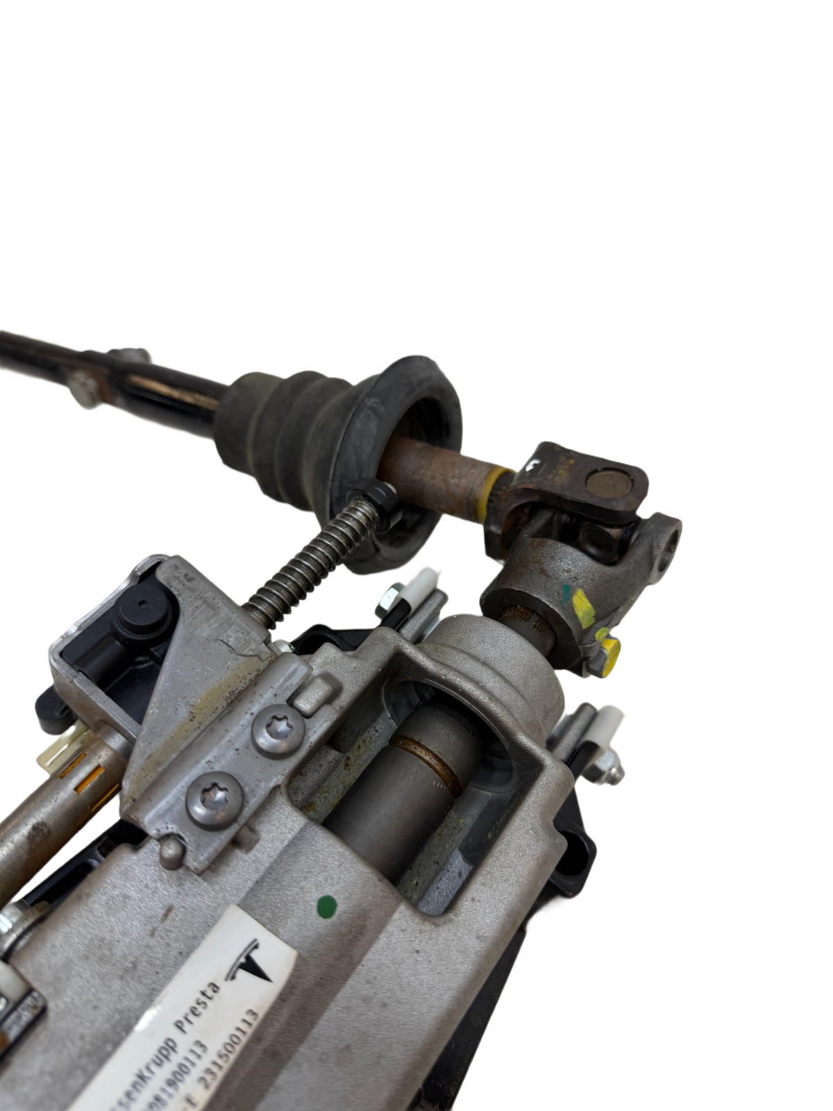 2016-2020 Tesla Model X Steering Column w/ Intermediate Shaft OEM 1027811-00-E