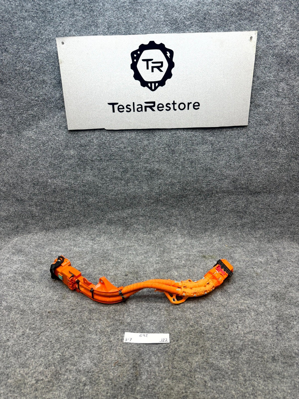 17-24 TESLA MODEL 3 Y REAR DRIVER HIGH VOLTAGE WIRING HARNESS OEM, 1567100-01-C