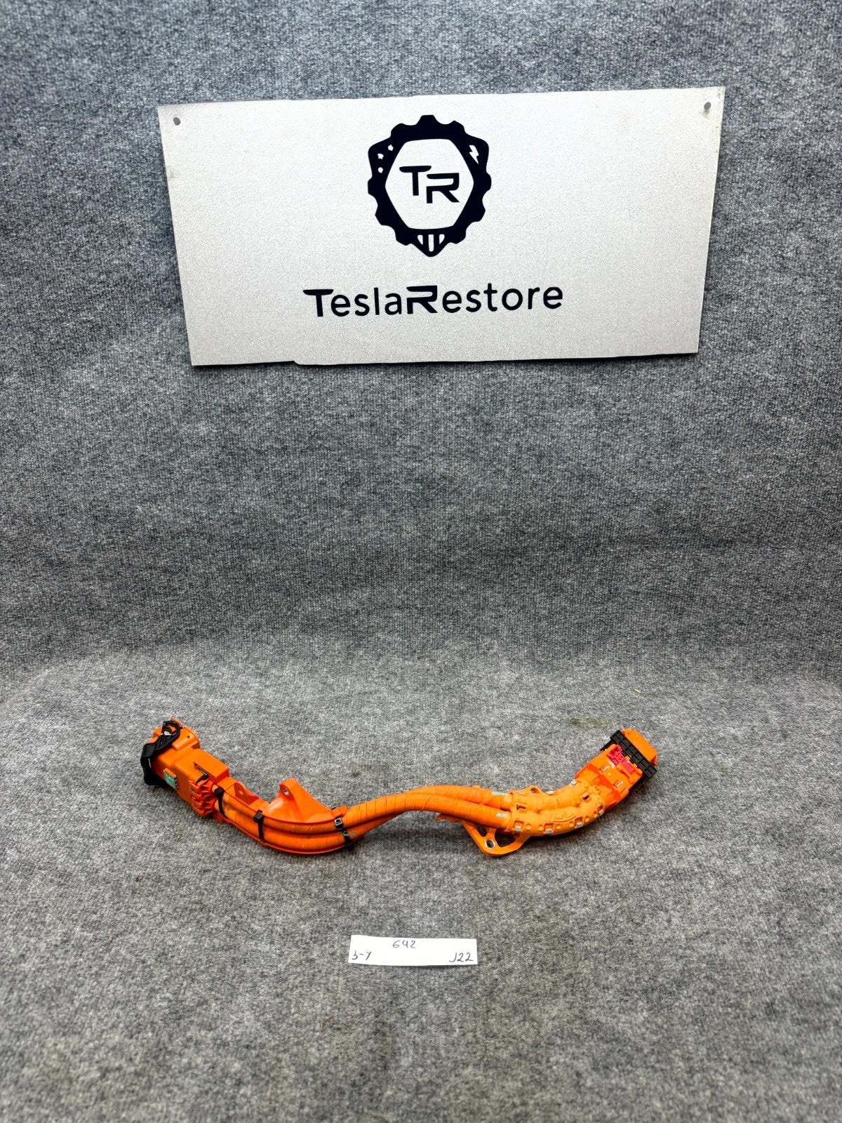 17-24 TESLA MODEL 3 Y REAR DRIVER HIGH VOLTAGE WIRING HARNESS OEM, 1567100-01-C