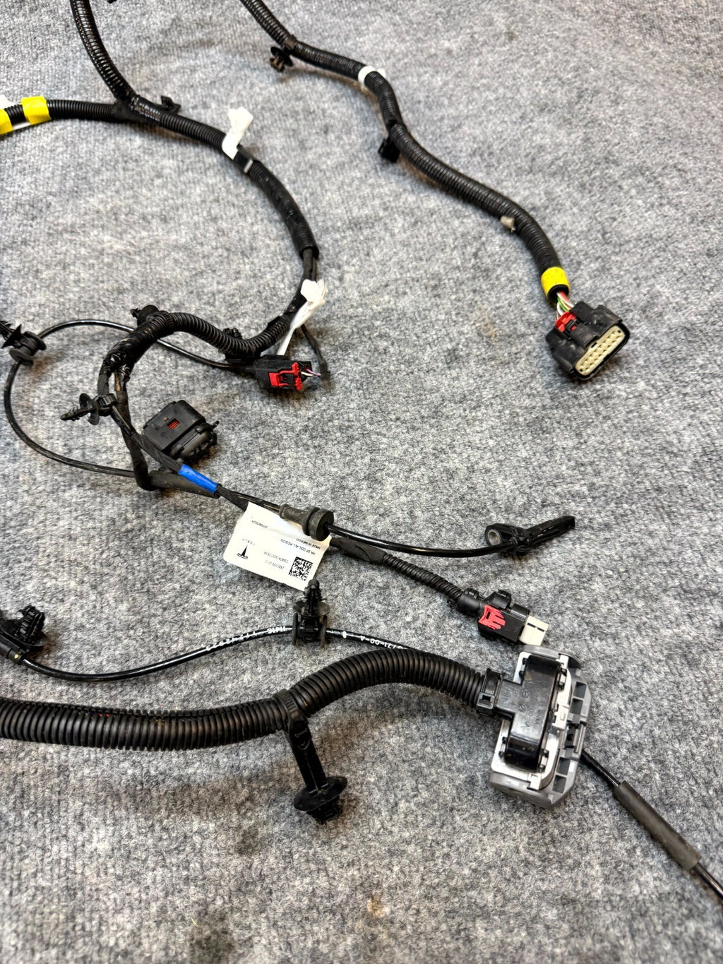 2020-2024 TESLA MODEL Y REAR SUBFRAME COIL ELECTRICAL HARNESS OEM, 2489059-01-C