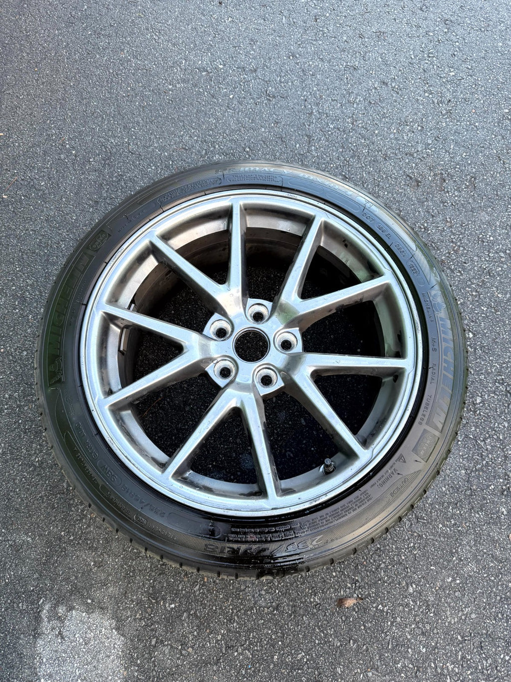♦️ 2017 - 2023 TESLA MODEL 3 ALLOY WHEEL RIM WITH TIRE OEM, 1044221-00-A