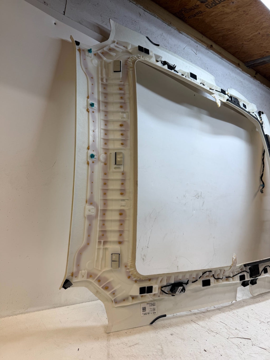 2016 - 2020 TESLA MODEL S ROOF SUNROOF HEADLINER TRIM COVER OEM 1045936-00-A