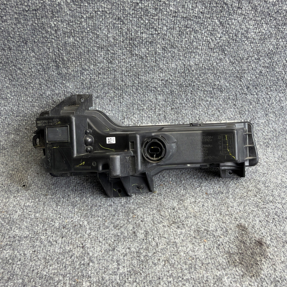 17-23 TESLA MODEL 3 FRONT BUMPER LEFT SIDE FOG LIGHT LAMP OEM 1077389-00-F