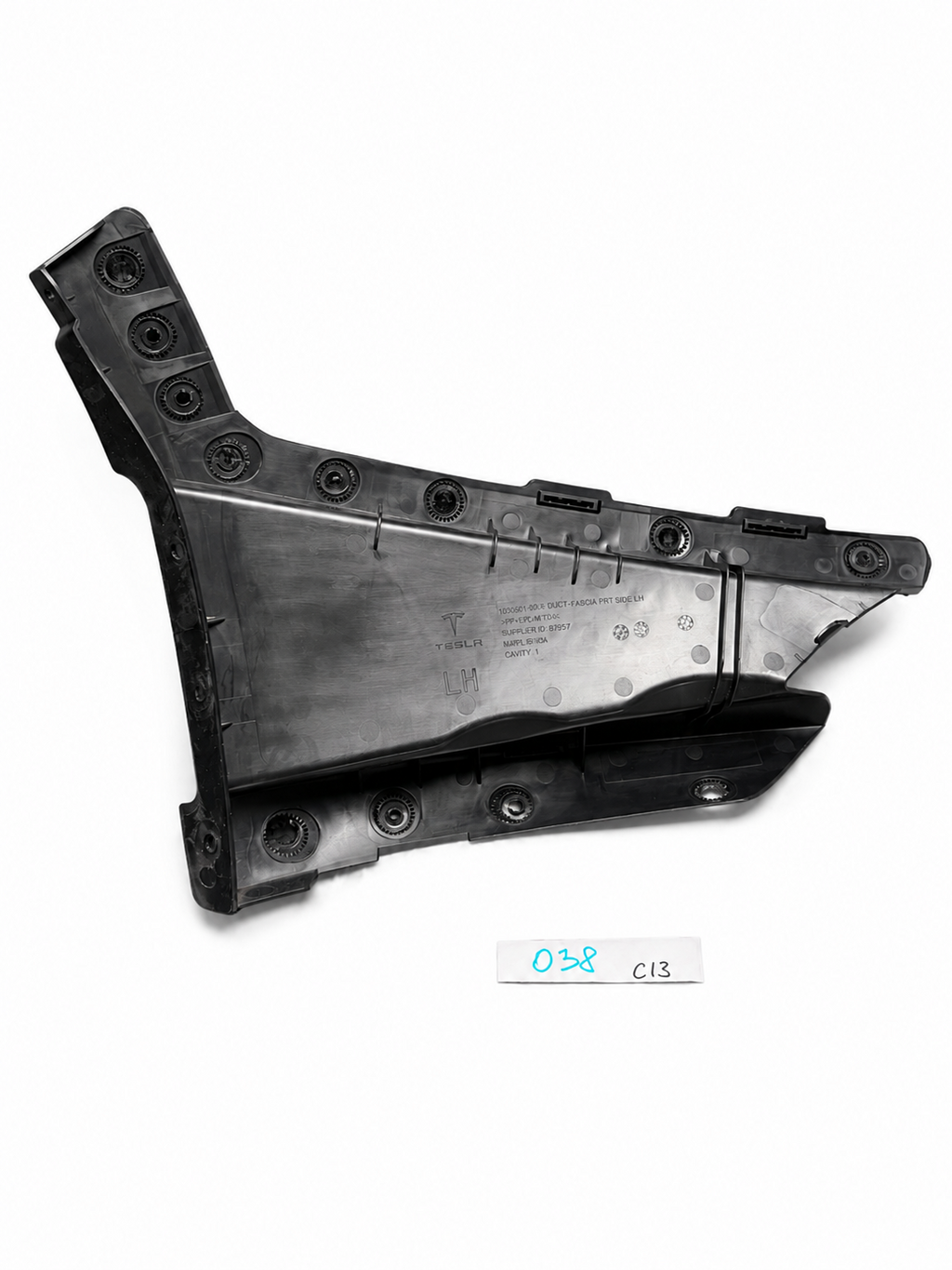 2024 2025 Tesla Model 3 M3 Front Left Bumper Fastener Trim Fascia 2005801-00-B