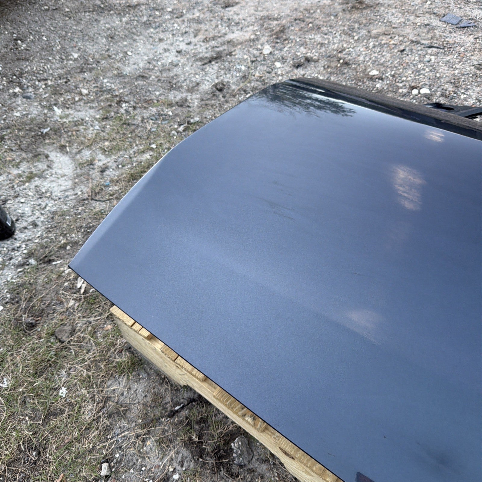 2020-2024 Tesla Model Y Front Driver Side Door Shell Panel Left LH Gray PMNG