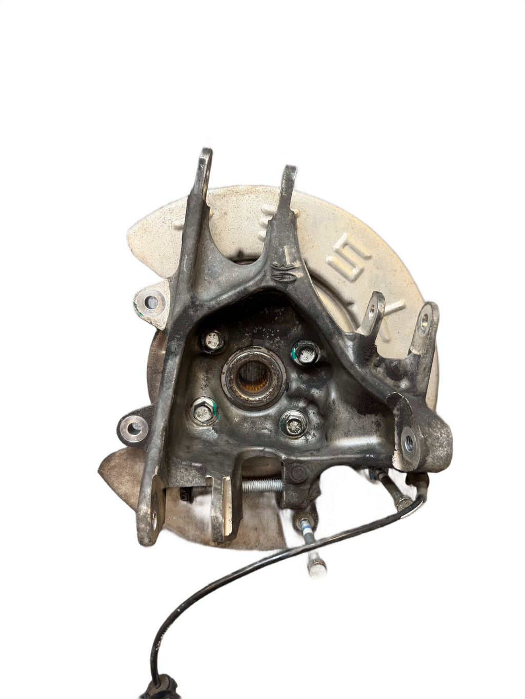 17-23 Tesla Model S Rear Right Side Spindle Knuckle Hub Assembly  6006433-00-A