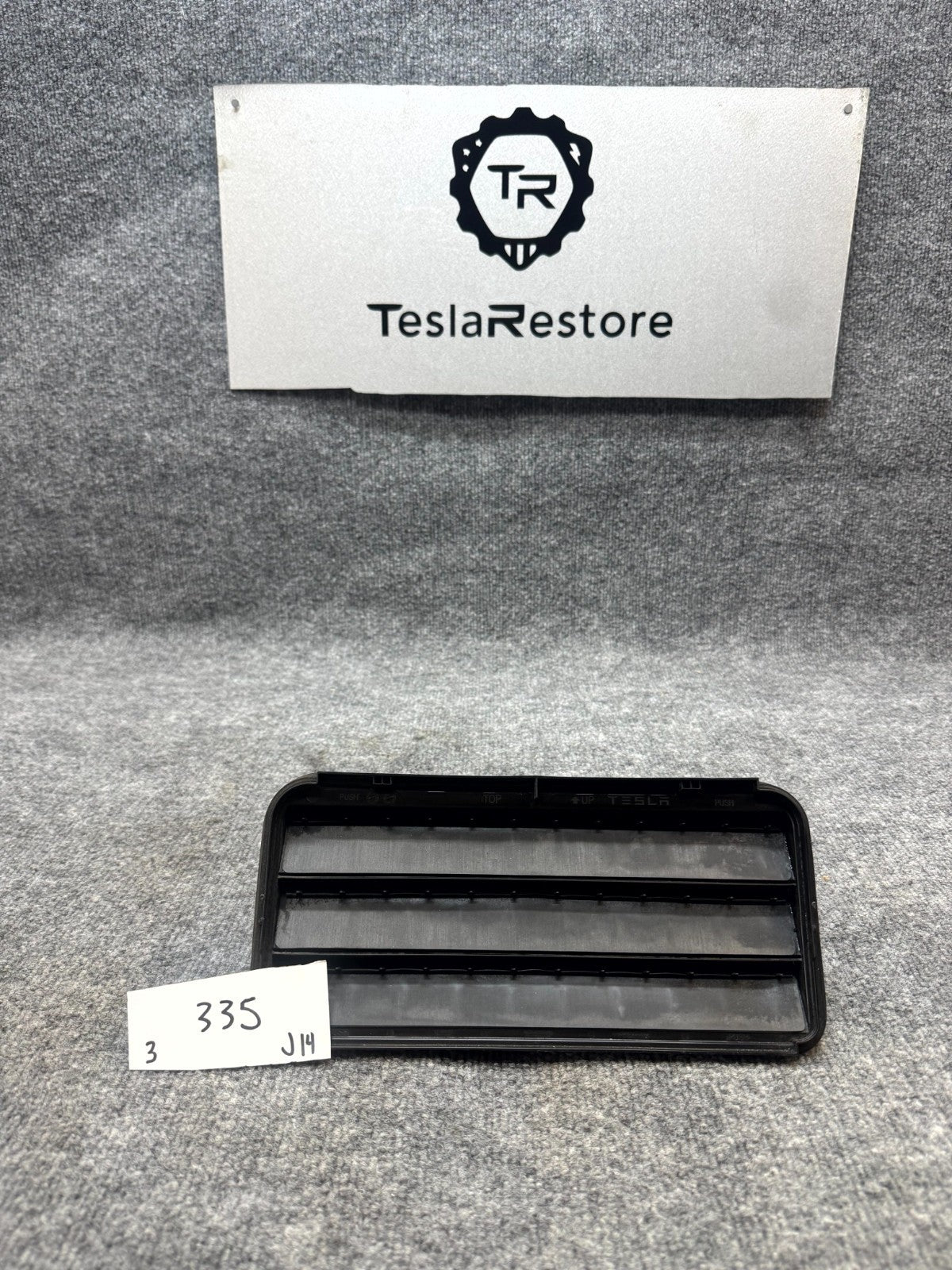 2017-2023 TESLA MODEL 3 REAR RH/LH SIDE QUARTER AIR VENT GRILLE OEM,1098751-00-C