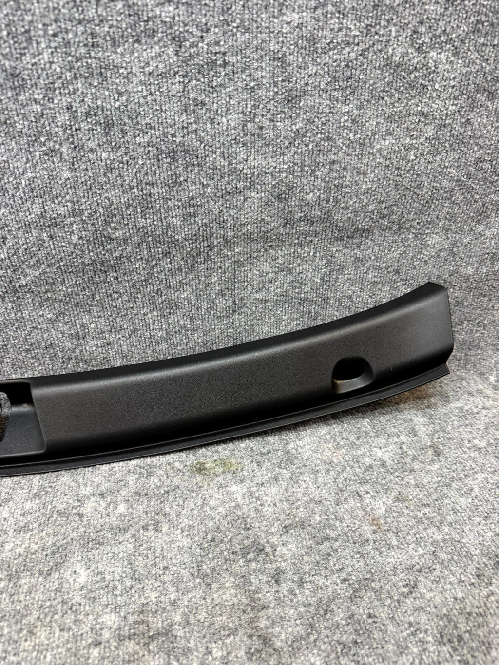 2017-2024 TESLA MODEL 3 Y TRUNK LATCH LOCK SILL SCUFF PLATE TRIM OEM, 149463100C