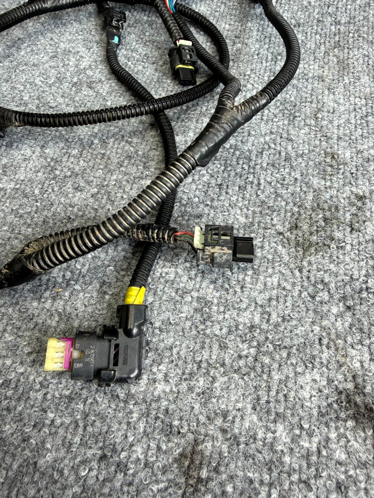2017-2023 TESLA MODEL 3 REAR BUMPER WIRE HARNESS W/SENSORS OEM, 1067959-00-D