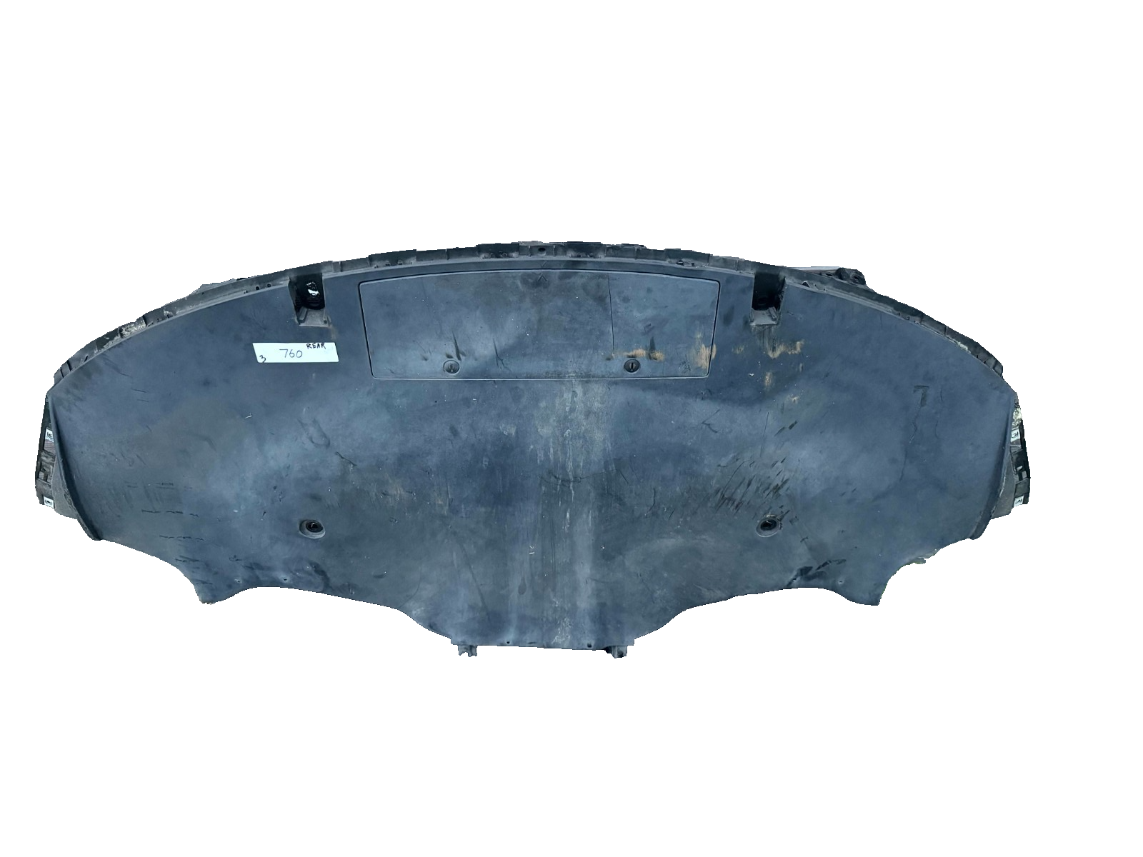 2017-2023 TESLA MODEL 3 REAR BUMPER UNDERBODY LOWER BOARD COVER OEM, 113541000A