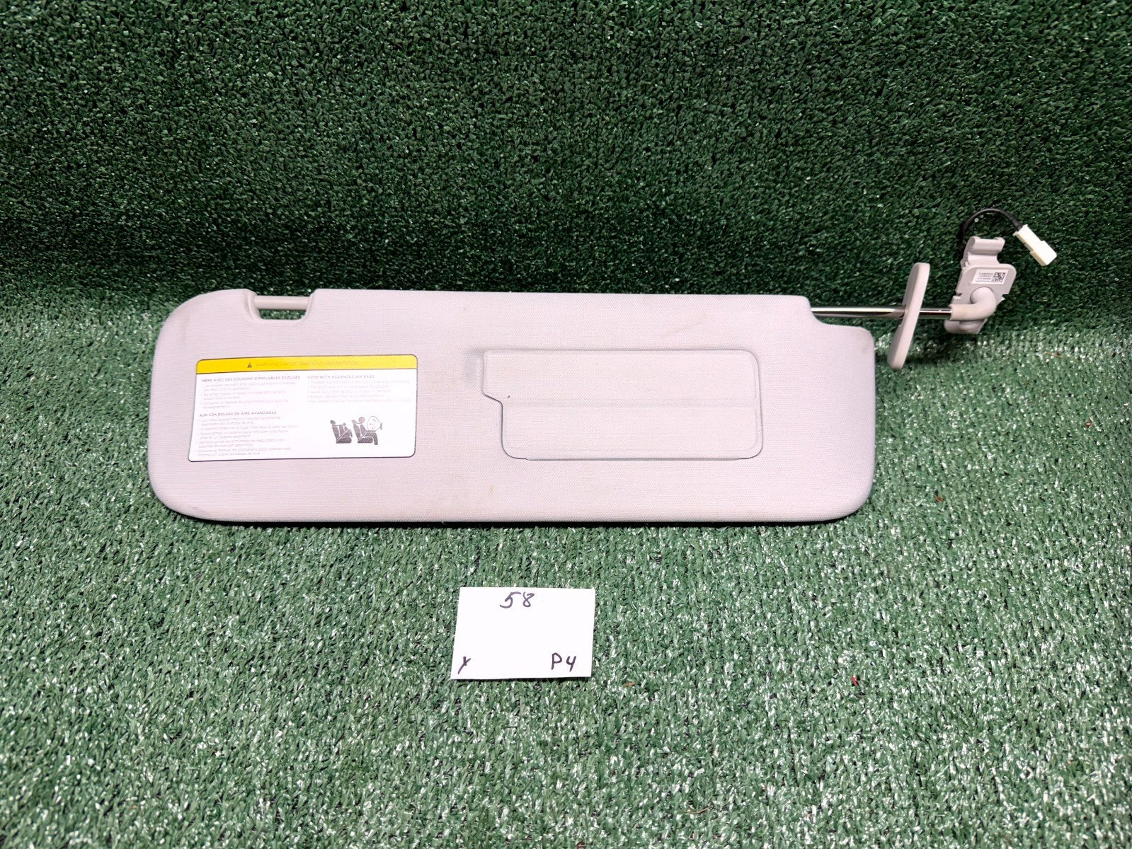 ♦️2020-2024 TESLA MODEL Y/3 FRONT RIGHT SIDE SUN VISOR MIRROR OEM, 1490406-01-A