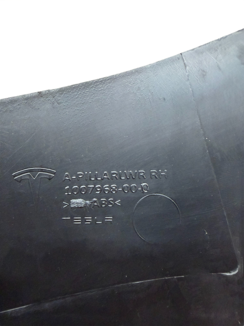 2012-2020 Tesla Model S Front Right Door Sill Plate Lower Trim OEM 1007968-00-D