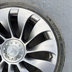 ⭕ 20-24 Model Y Rear Uberturbine Wheel Rim 21x10.5J 48MM 11-Spokes 1188227-00-B