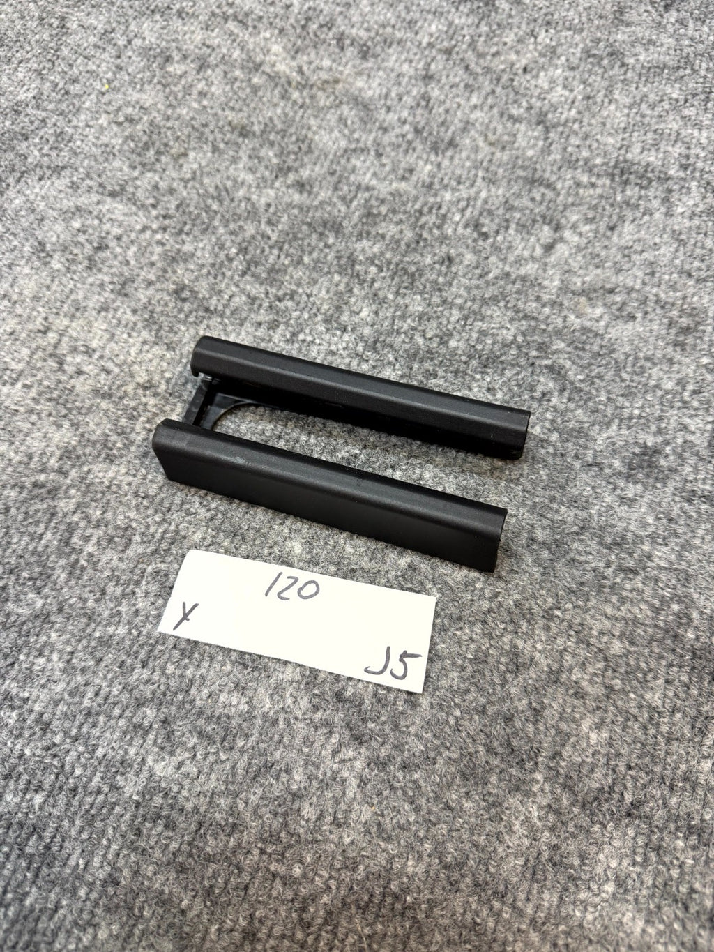 2017-2023 TESLA MODEL Y FRONT LH OR RH SEAT TRACK RAIL TRIM COVER OEM, 155155500