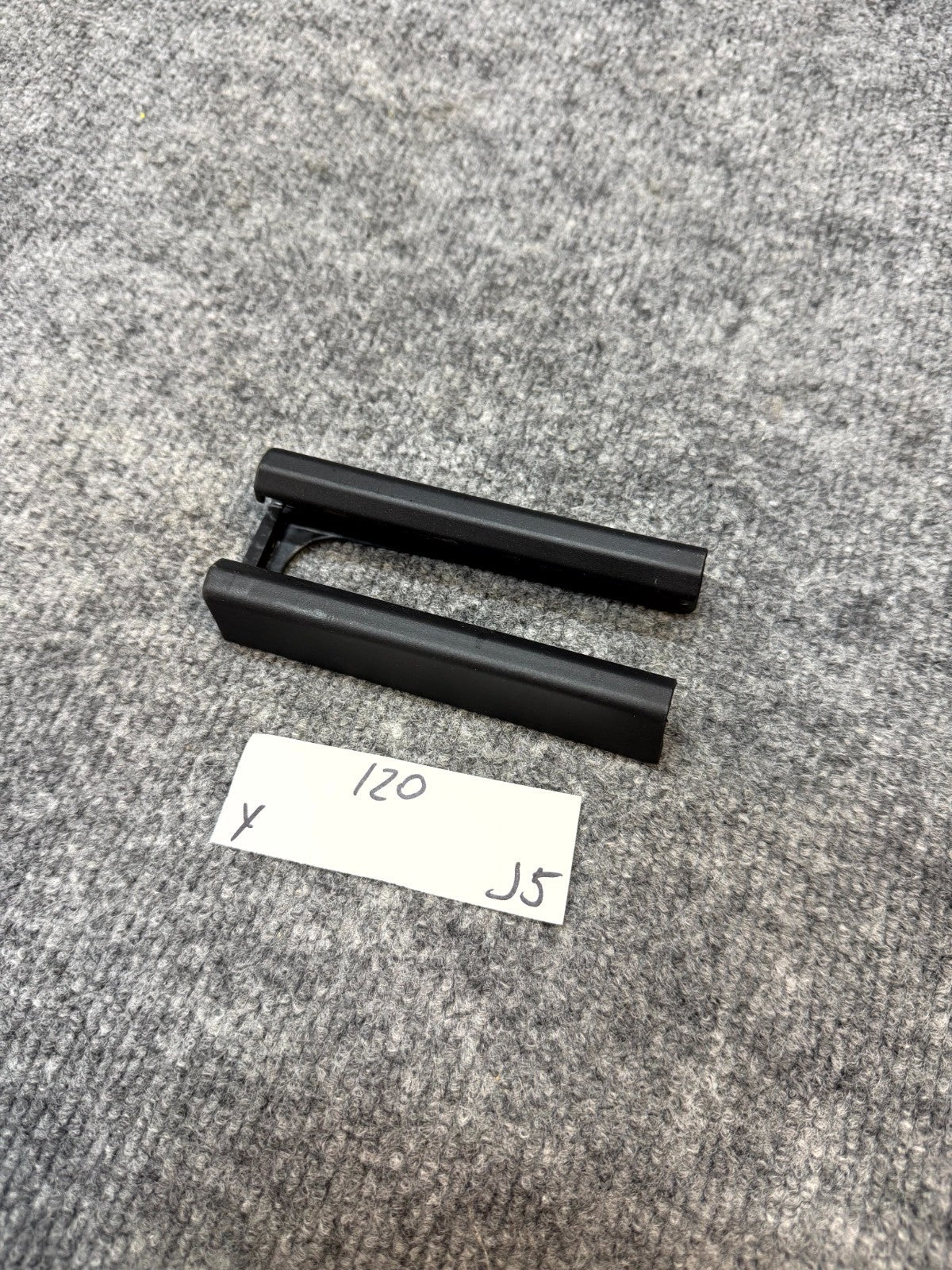 2017-2023 TESLA MODEL Y FRONT LH OR RH SEAT TRACK RAIL TRIM COVER OEM, 155155500