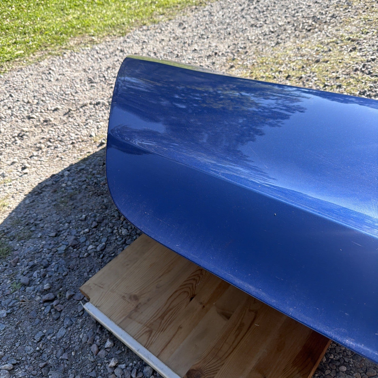 2021-2023 Tesla Model 3 Rear Passenger Side Door Shell Panel Right RH BLUE