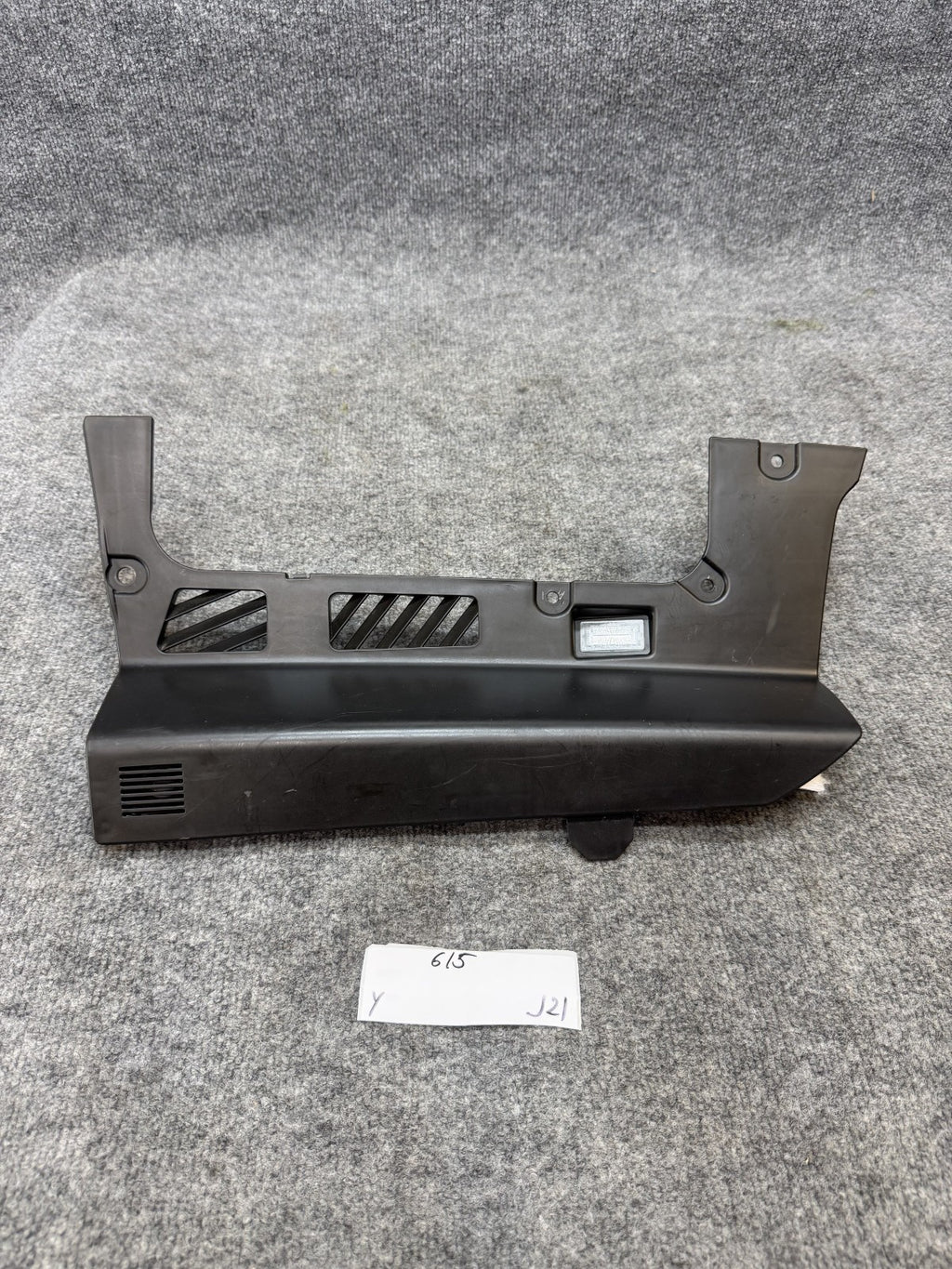 2020-2024 TESLA MODEL Y RIGHT PASSENGER SIDE FOOTWELL COVER OEM, 1833395-00-A