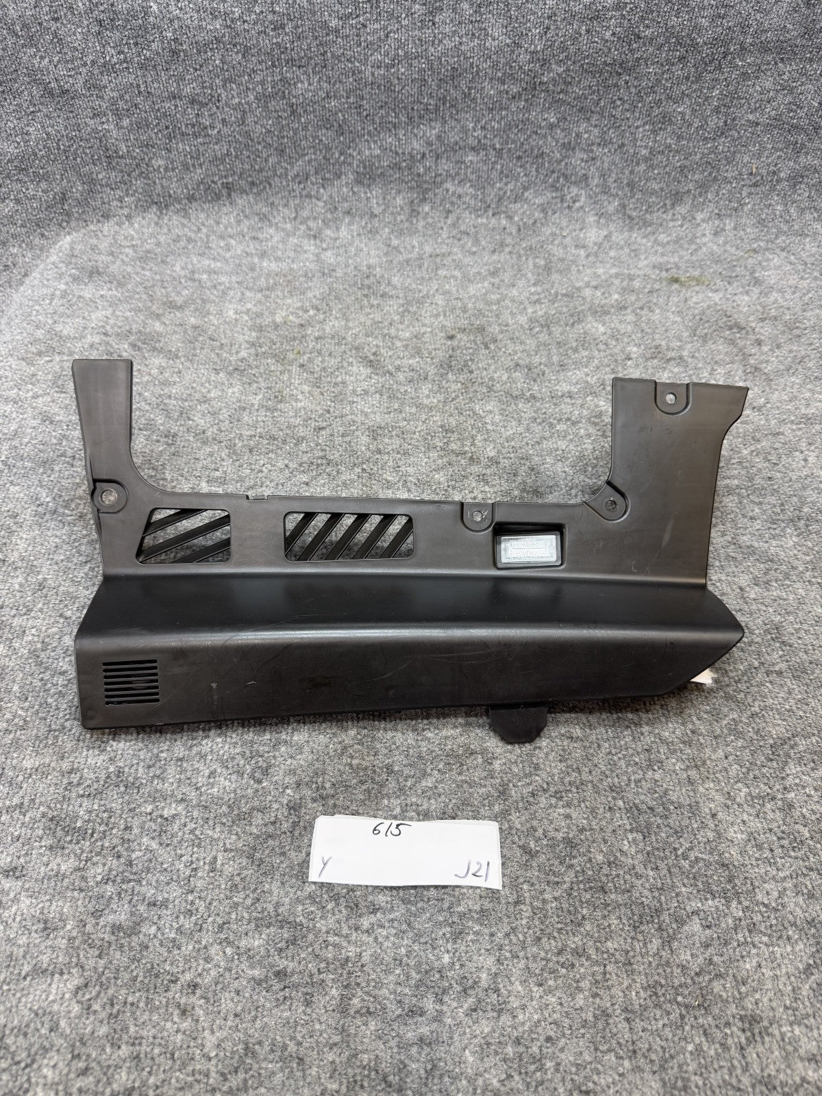 2020-2024 TESLA MODEL Y RIGHT PASSENGER SIDE FOOTWELL COVER OEM, 1833395-00-A