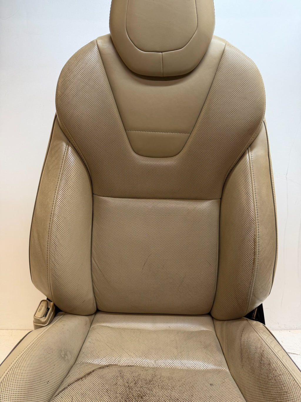 2016-2020 TESLA MODEL X FRONT LEFT DRIVER SIDE SEAT LEATHER