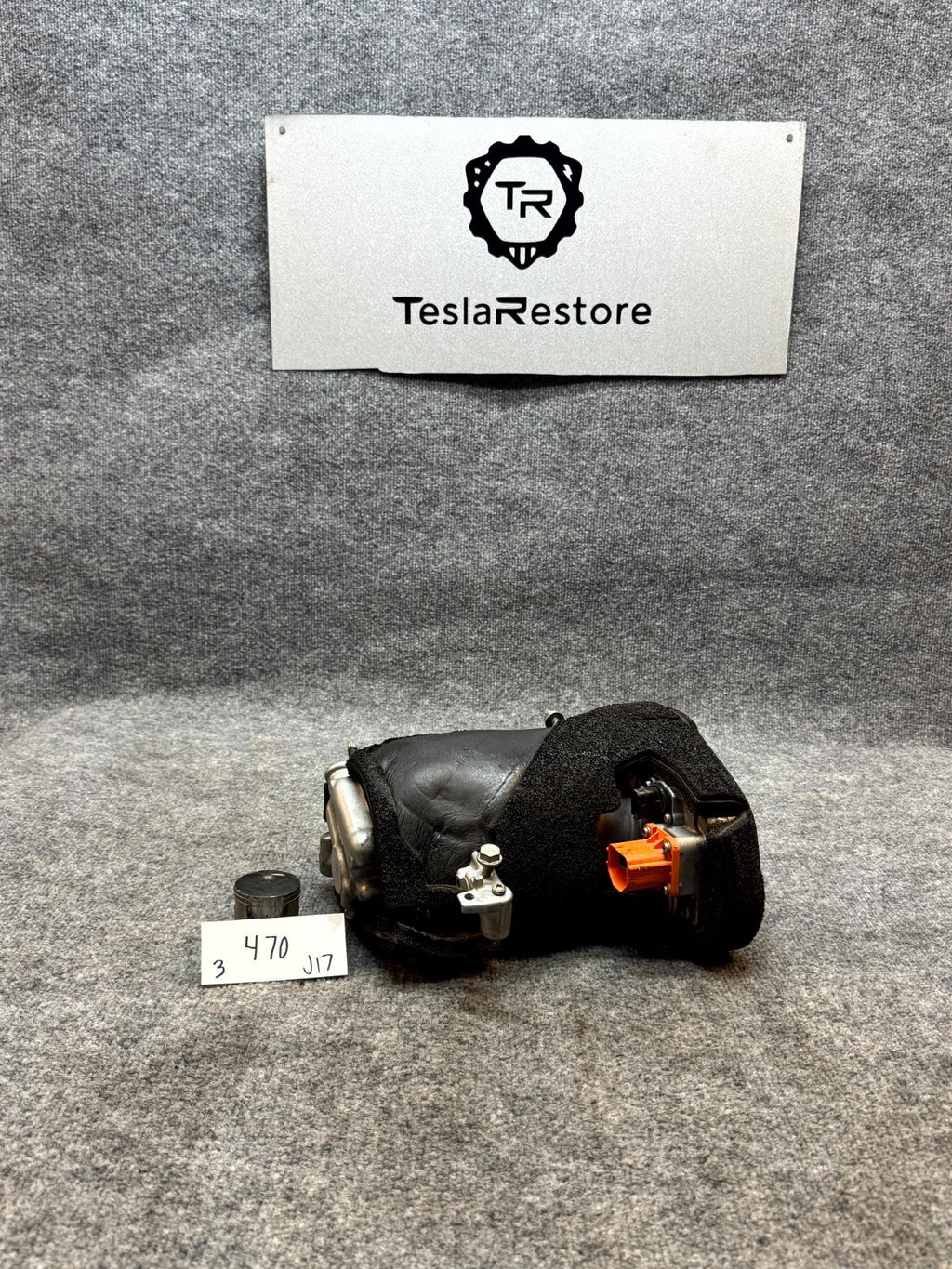 2017 - 2023 TESLA MODEL 3 AIR CONDITIONING COMPRESSOR PUMP OEM, 1501256-01-M
